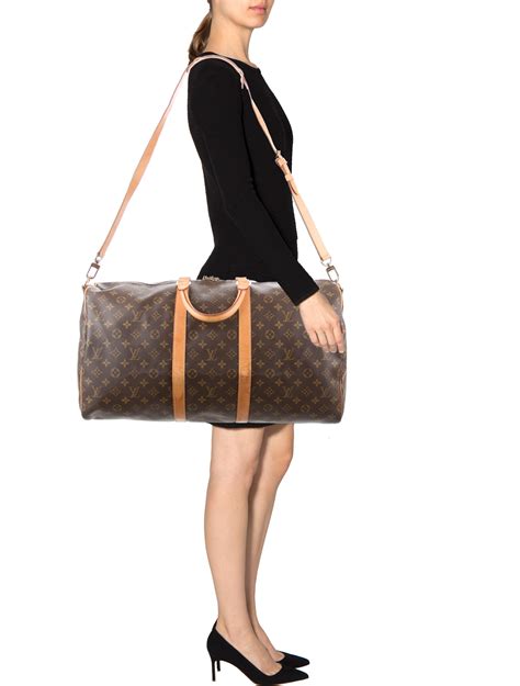 louis vuitton bandouliere black|Louis Vuitton keepall bandouliere monogram.